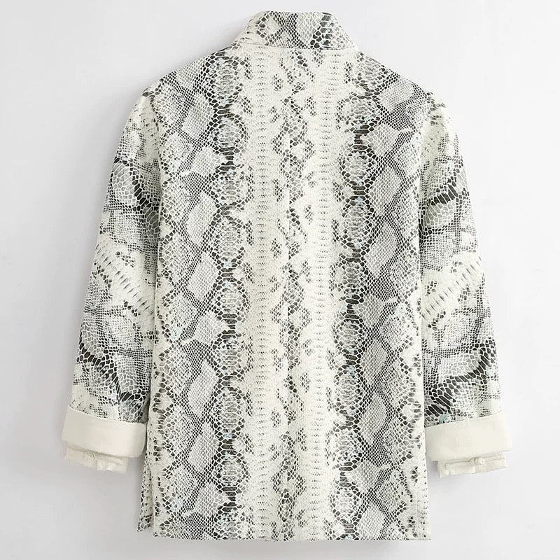 XS168358蛇皮纹 Jacquard Snake