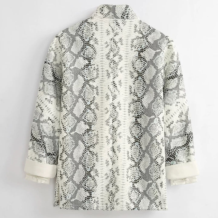 XS168358蛇皮纹 Jacquard Snake