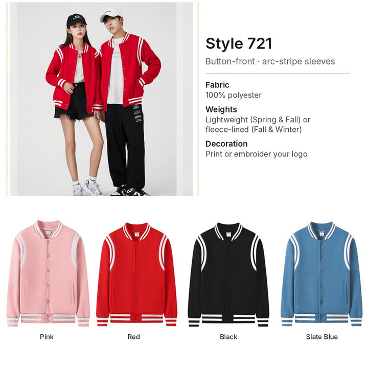 Custom baseball jacket