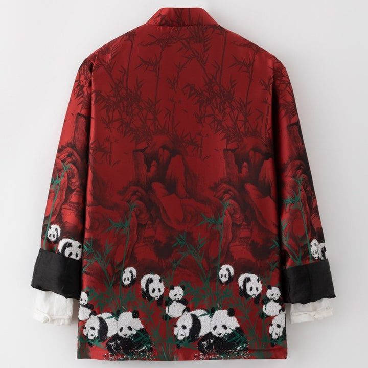 Panda Bamboo Tang Jacket 熊猫竹韵唐装外套 – product photo