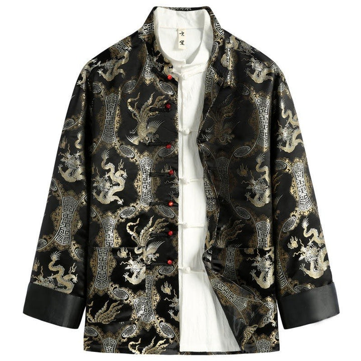 Dragon & Phoenix Tang Jacket 龙凤呈祥唐装外套 – product photo