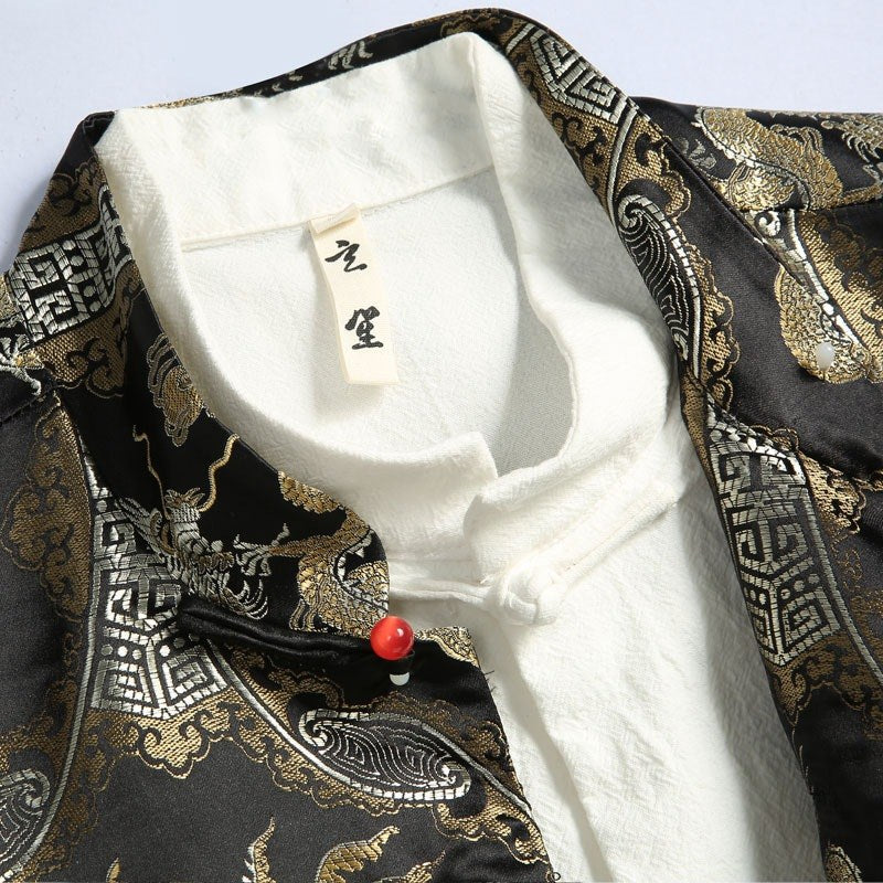 Dragon & Phoenix Tang Jacket 龙凤呈祥唐装外套 – product photo
