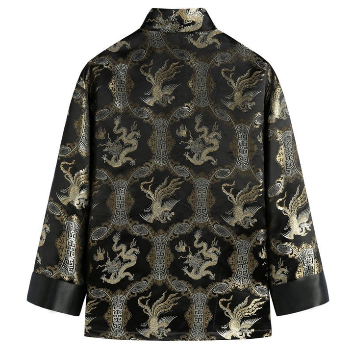 Dragon & Phoenix Tang Jacket 龙凤呈祥唐装外套 – product photo