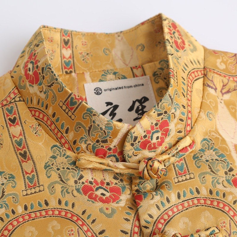 Imperial Garden Tang Jacket 宫廷花园印花唐装外套 – product photo