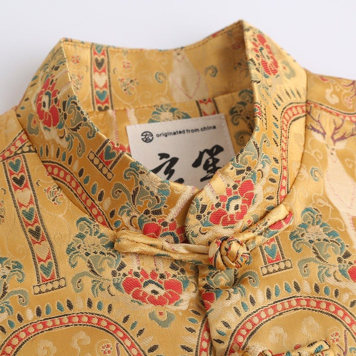 Imperial Garden Tang Jacket 宫廷花园印花唐装外套 – product photo