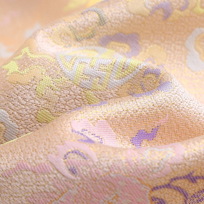 Champagne Gold Tang Jacket 香槟金印花唐装外套 – product photo