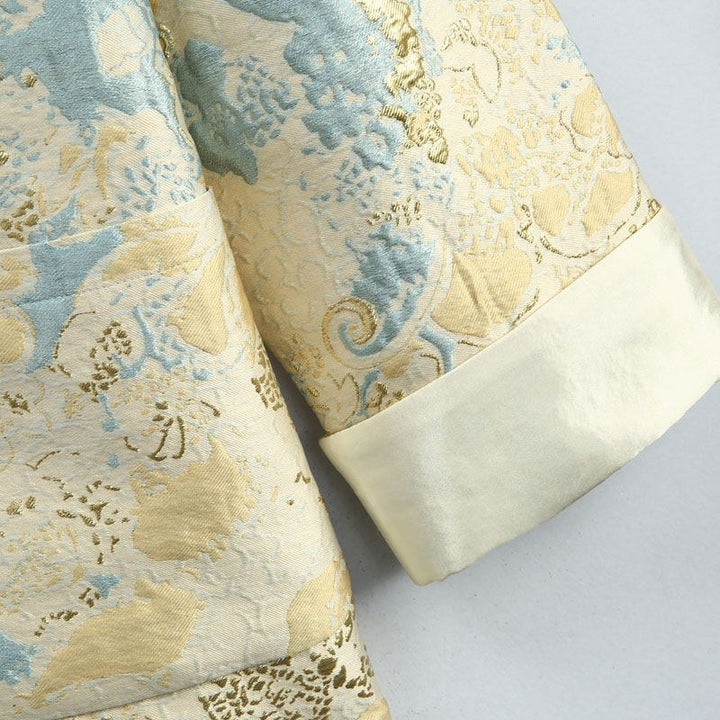3D Jacquard Tang Jacket 立体提花唐装外套 – product photo