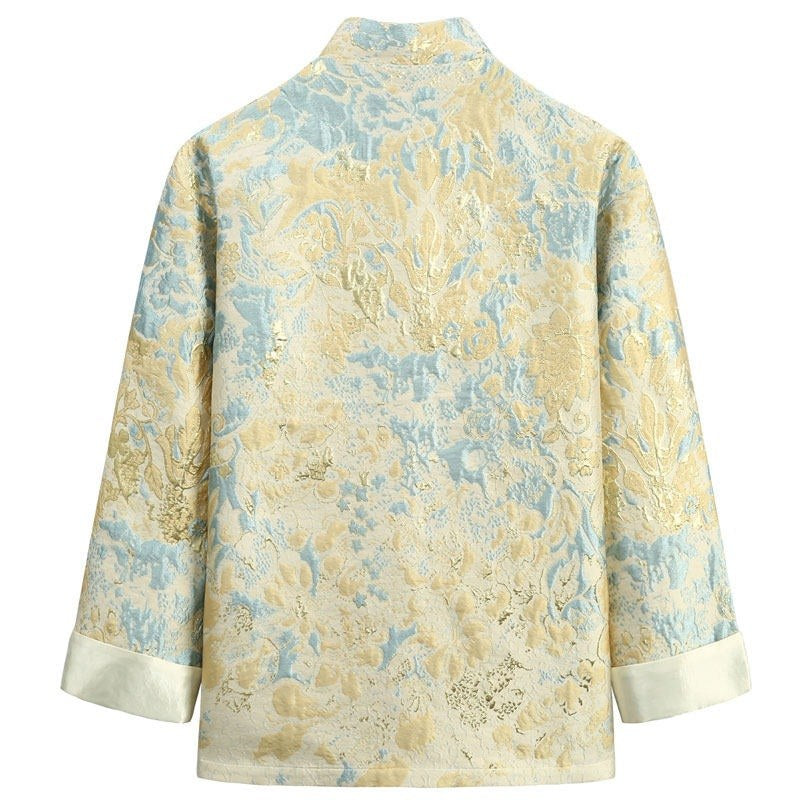 3D Jacquard Tang Jacket 立体提花唐装外套 – product photo