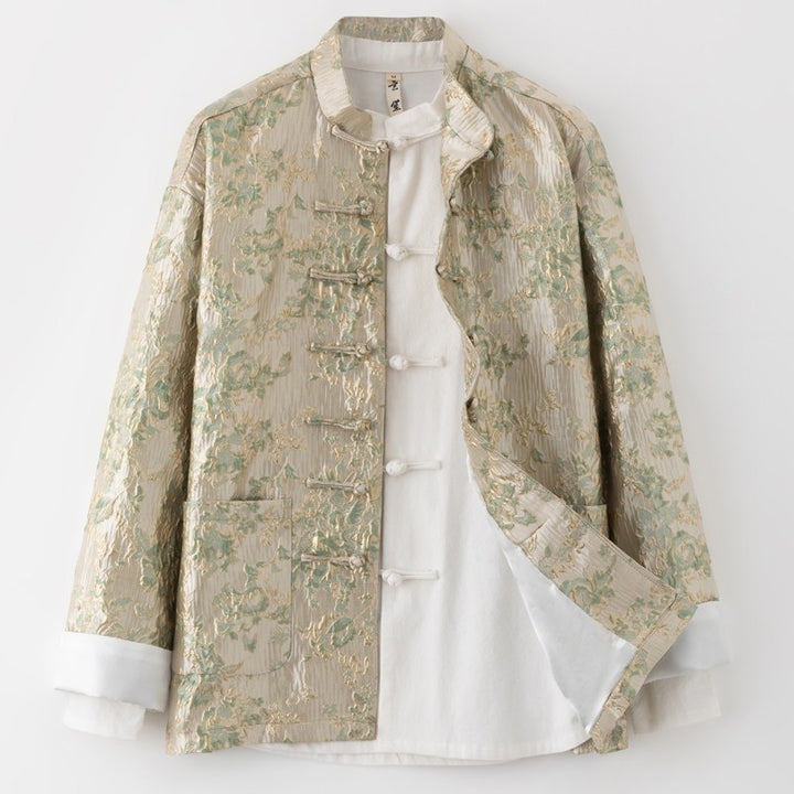 3D Jacquard Tang Jacket 立体提花唐装外套 – product photo