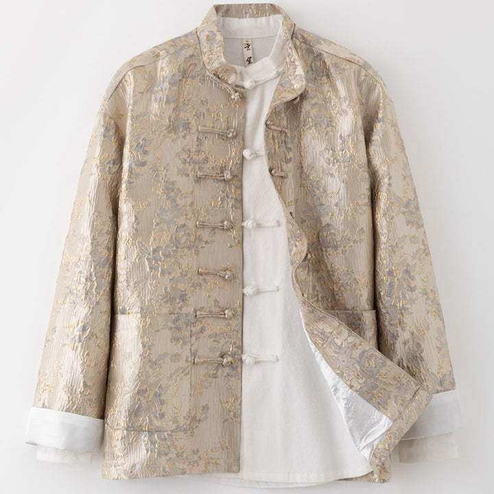 3D Jacquard Tang Jacket 立体提花唐装外套 – product photo