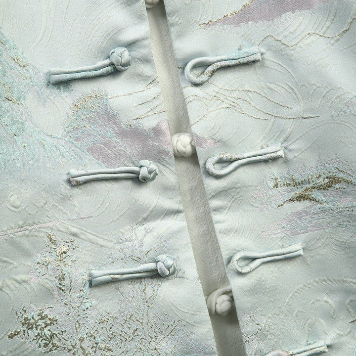 Landscape Jacquard Tang Jacket 江山图提花唐装外套 – product photo