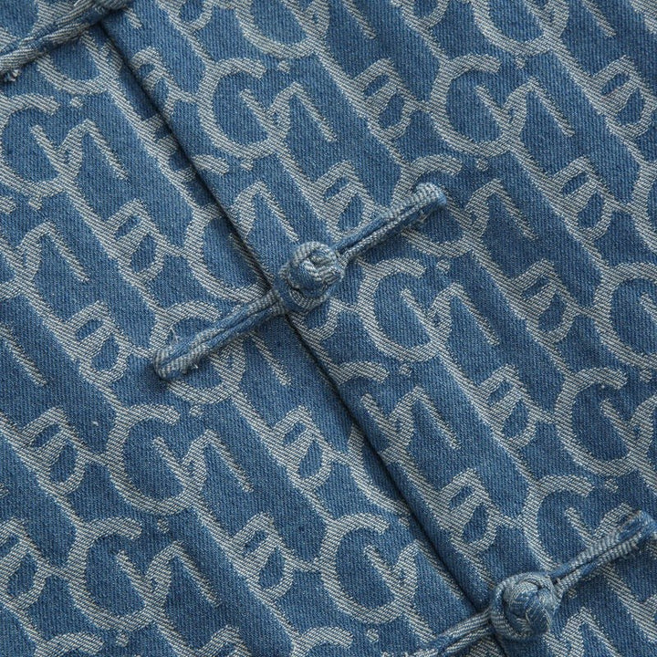 Letter Jacquard Tang Jacket 字母提花唐装外套 – product photo