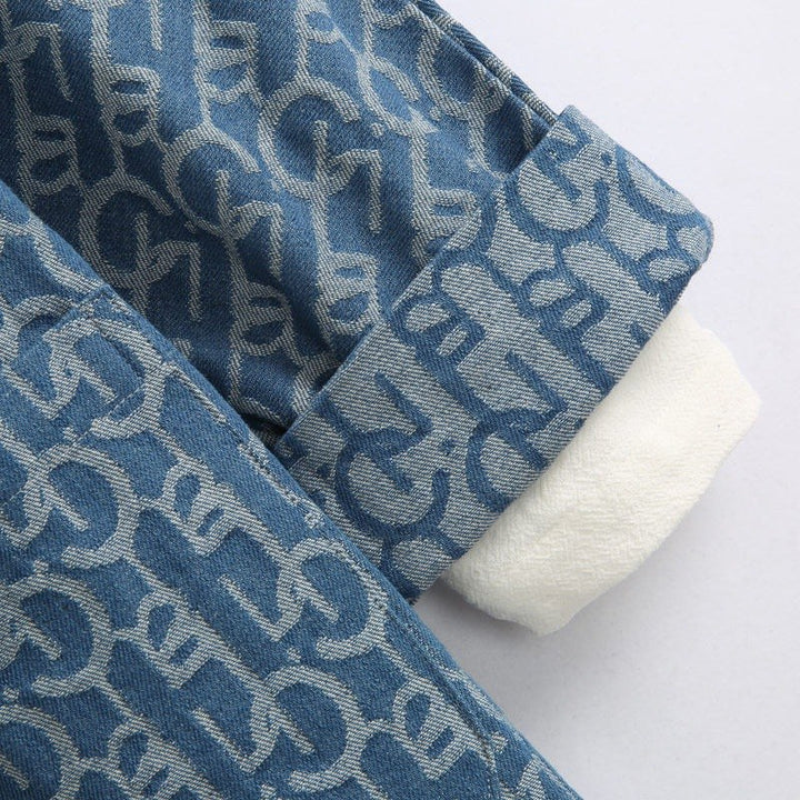 Letter Jacquard Tang Jacket 字母提花唐装外套 – product photo