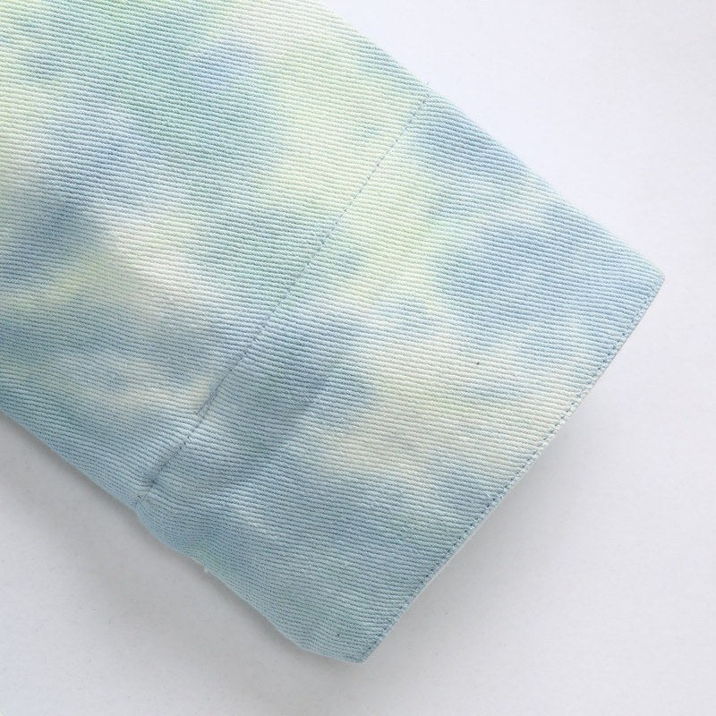 Rainbow Tie-Dye Tang Jacket 彩虹扎染唐装外套 – product photo