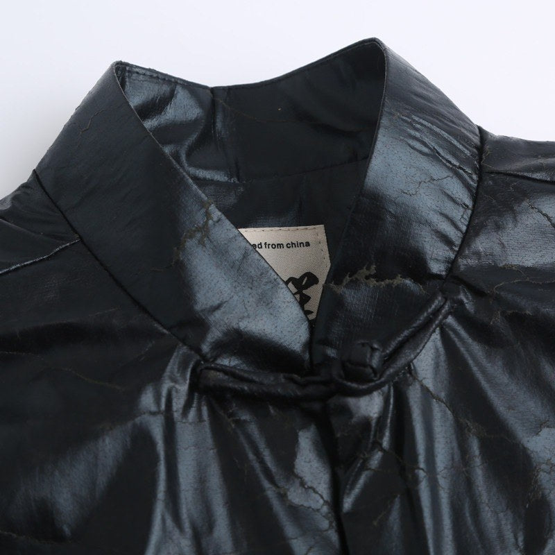 Distressed Tang Jacket 颓废风唐装外套 – product photo