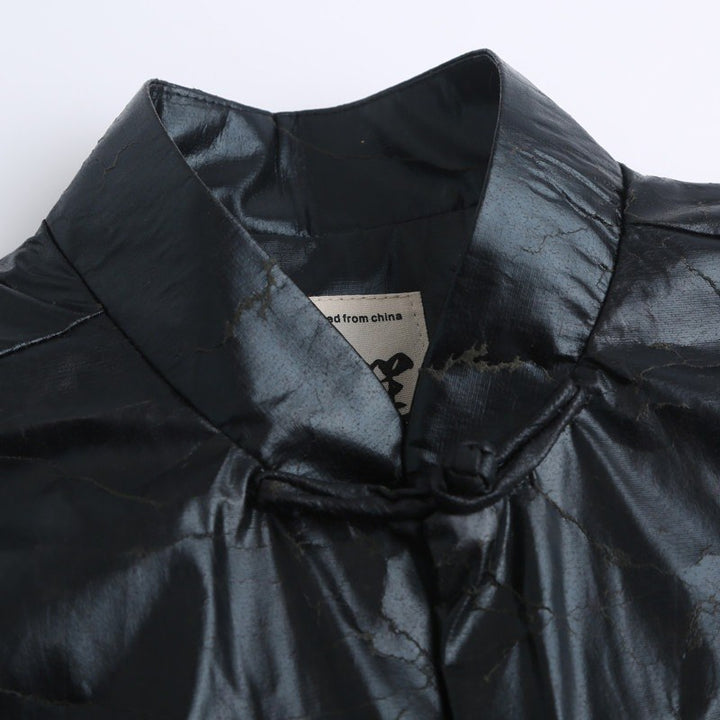 Distressed Tang Jacket 颓废风唐装外套 – product photo