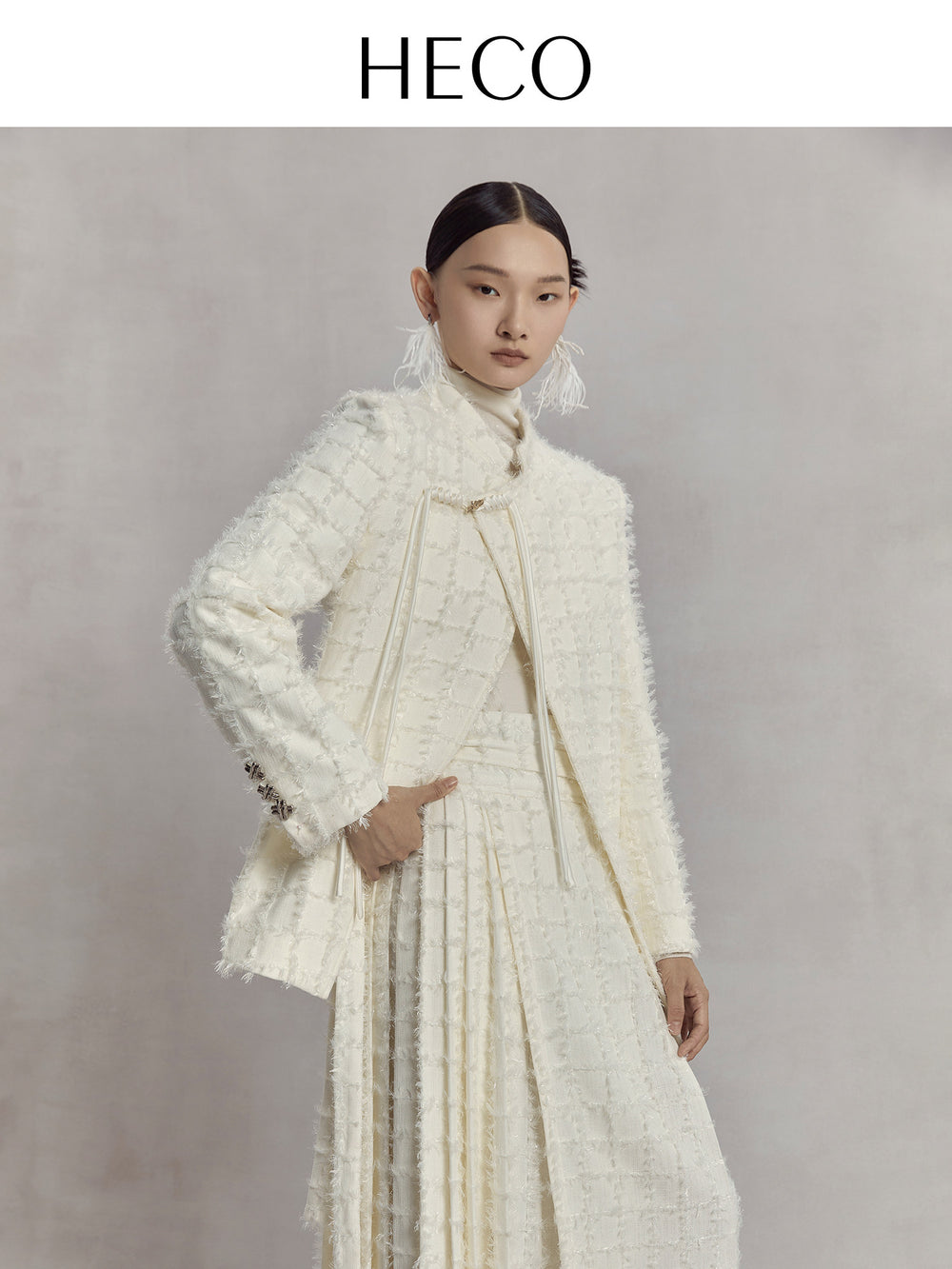 Phantom Feather Pleated Mamian Skirt 幻羽百褶马面裙