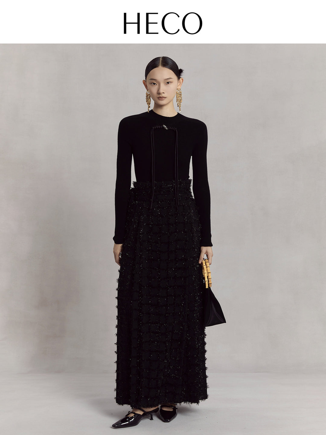Phantom Feather Pleated Mamian Skirt 幻羽百褶马面裙