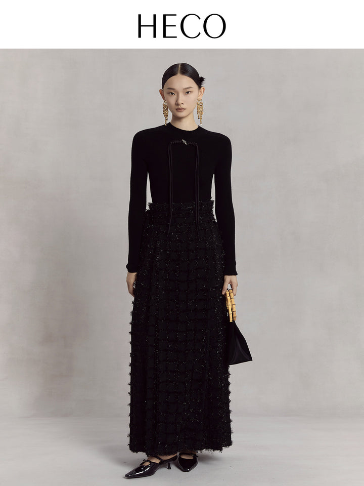 Phantom Feather Pleated Mamian Skirt 幻羽百褶马面裙