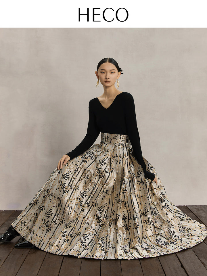 Xiangfei Bamboo Everyday Mamian Skirt 湘妃竹马面裙