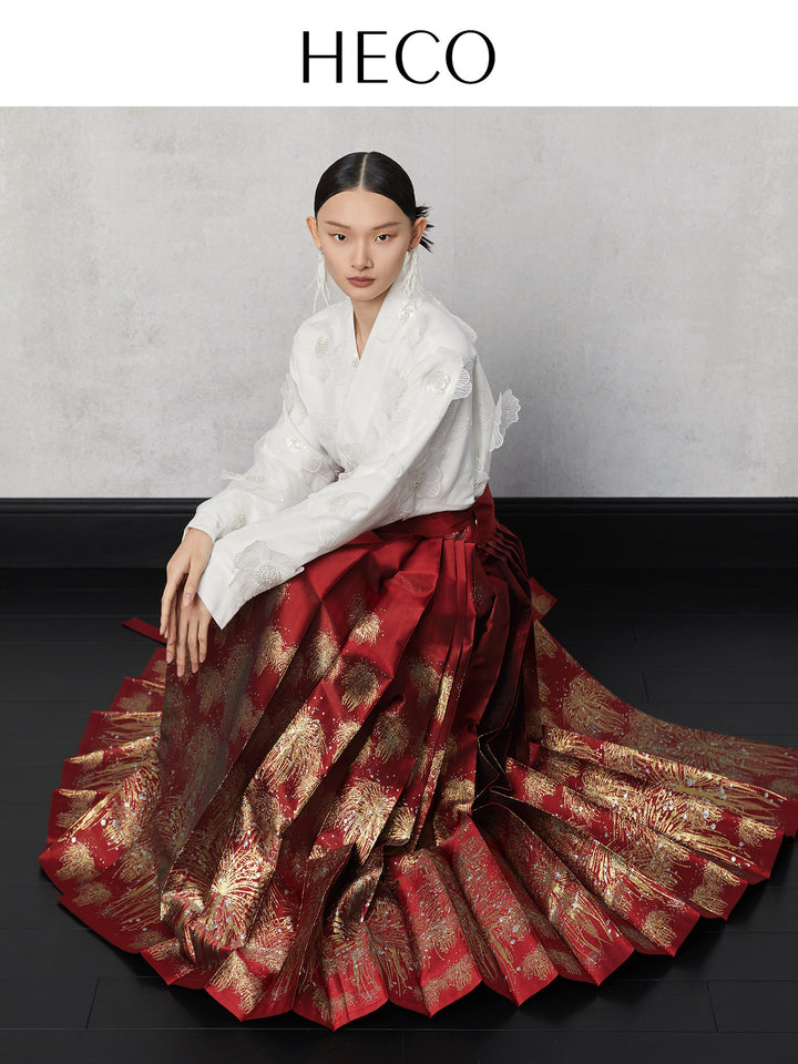 Fireworks Year Mamian Skirt 烟火年年马面裙