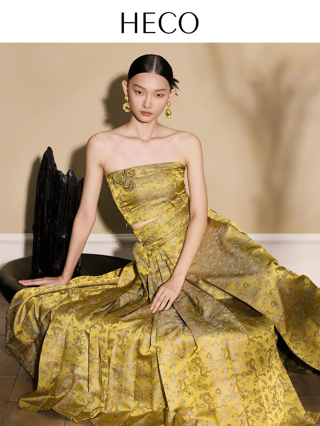 Cloud Dragon Jacquard Mamian Skirt 云龙龙纹提花马面裙