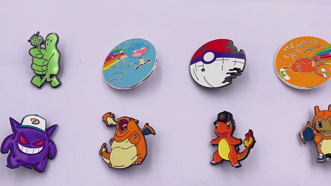 Custom Keychains/Pins/Bag Tags