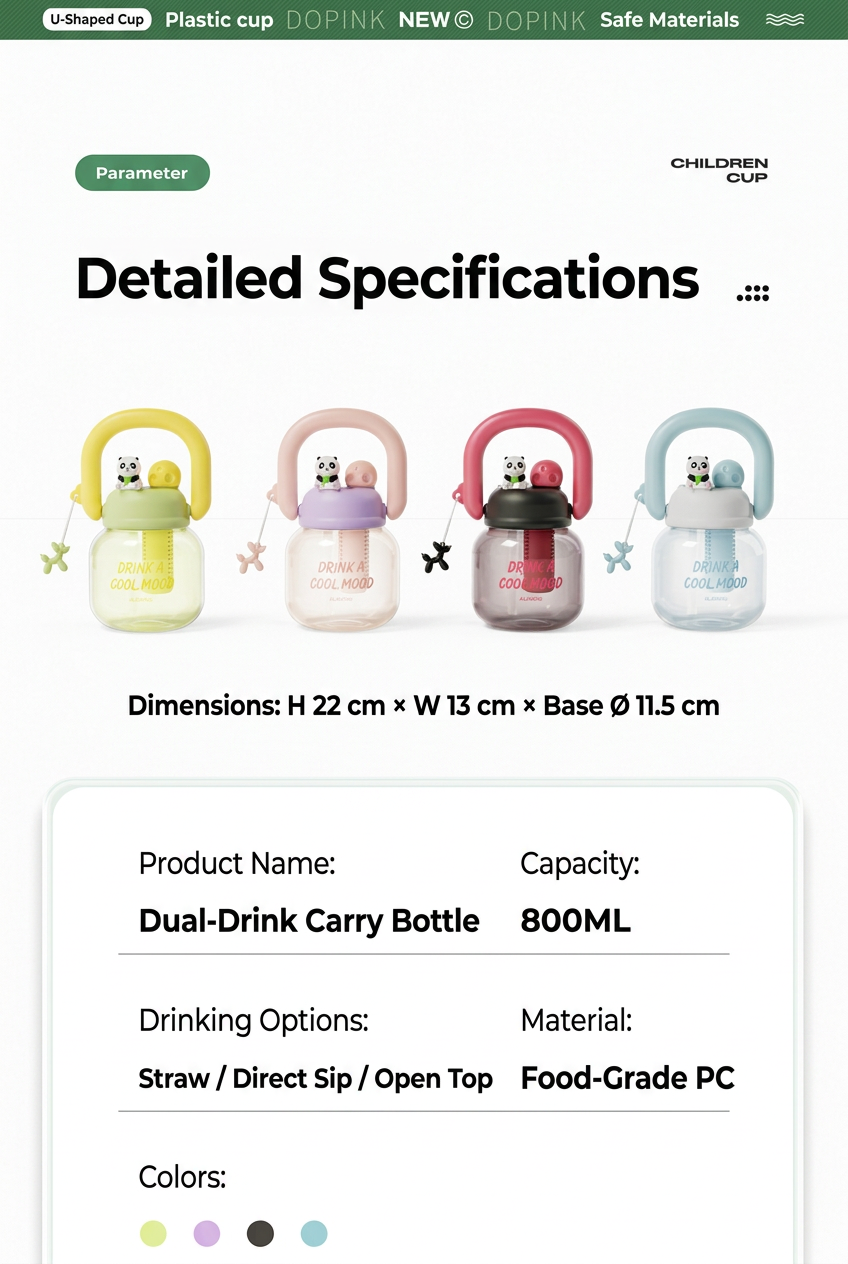 Product specifications translated into English