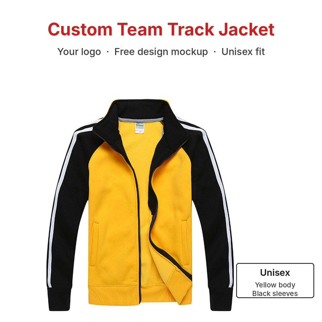 Custom team track jacket