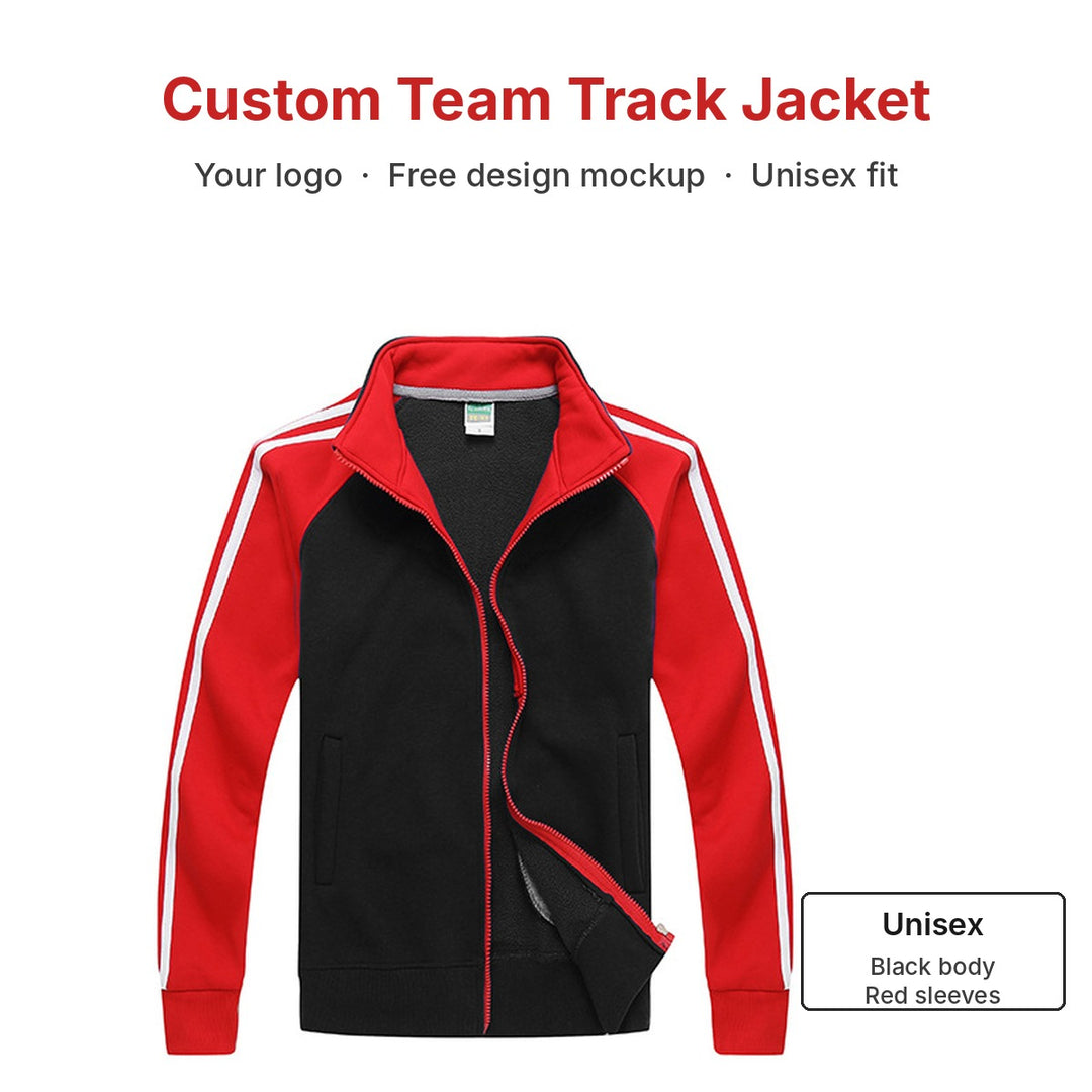 Custom team track jacket