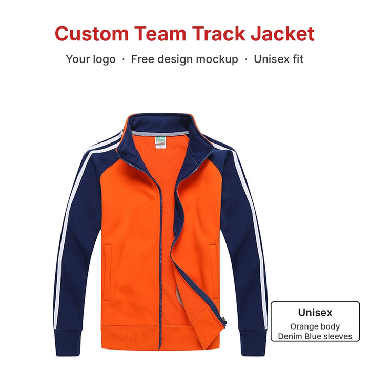 Custom team track jacket