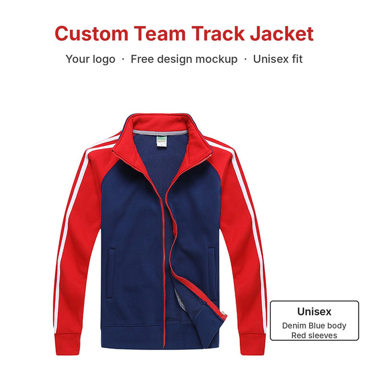 Custom team track jacket