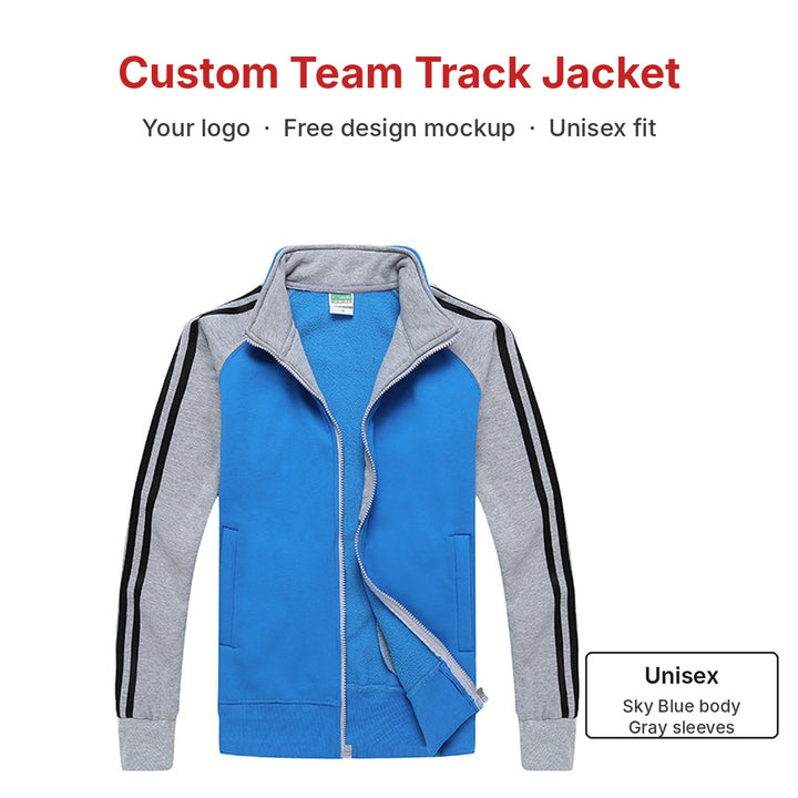 Custom team track jacket