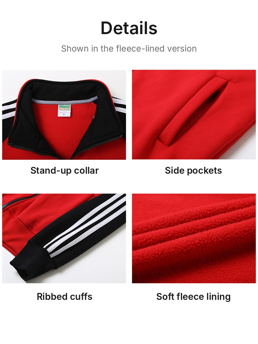 Custom team track jacket