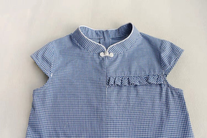 ASYMMETRICAL CAP SLEEVE A LINE DRESS