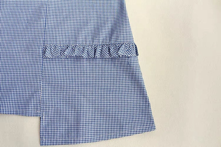 ASYMMETRICAL CAP SLEEVE A LINE DRESS